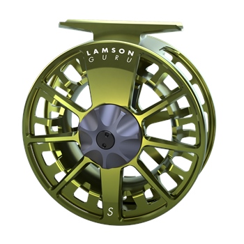 Lamson Guru S-Series Olive Green Fly Reel 1