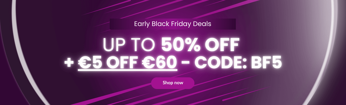 Black Friday - Extra €5 Off When You Spend €60 | FTB